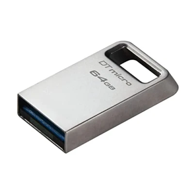 Immagine di Kingston DataTraveler® Micro Chiavetta USB 64 GB Argento DTMC3G2/64GB 3.2 (Gen 1x1)