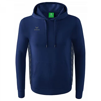 Immagine di Erima Uomo Essential Team Felpa con cappuccio, new navy, XL