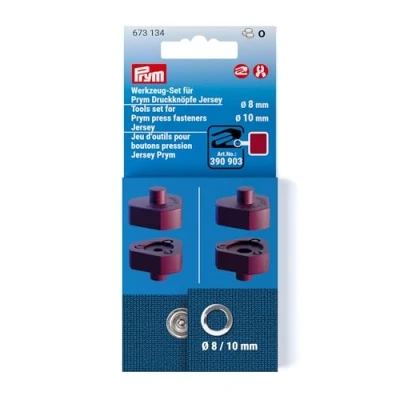Immagine di Prym 673134 Set di attrezzi per bottoni a pressione