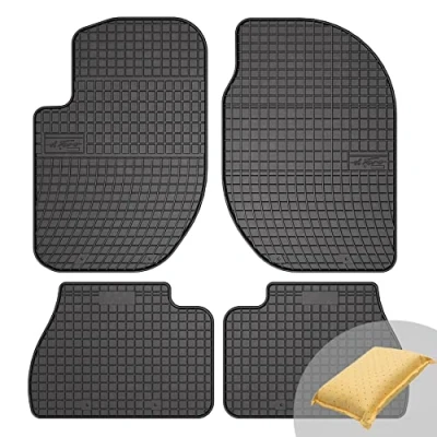 Immagine di FROGUM El Toro Set di tappetini in gomma per Land Rover Freelander I 1996 2006 Materiale resistente Bordo protettivo 1 5, cm