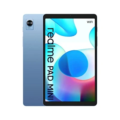 Immagine di realme Pad mini Wifi 4+64, Batteria da 6400mAh, Ampio display 8.7&quot;, Potente processore Unisoc T616, Design unibody in alluminio con spessore di 7.6 mm, Ricarica rapida 18 W, Blu, EU tablet