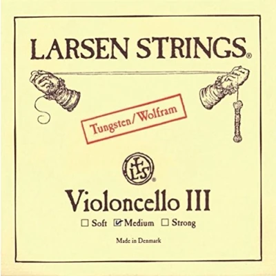 Immagine di LARSEN STRINGS Corde per violoncello originali G Wolfram morbide