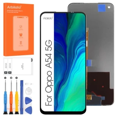 Immagine di Arbilato Schermo di ricambio per OPPO A54 5G CPH2195/ A74 CPH2197 6,5 pollici LCD Display Touch Digitizer Glass Full Assembly