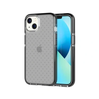 Immagine di tech21 Evo Check Custodia per iPhone 13, ultra protettiva, con protezione multi goccia da 4,9 m, colore: nero