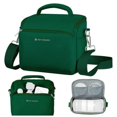 Immagine di K&amp;F Concept borsa per fotocamera, piccola a tracolla singola Crossbody Custodia con cinghia regolabile compatte Borse macchina fotografia DSLR/SLR/Mirrorless Verde