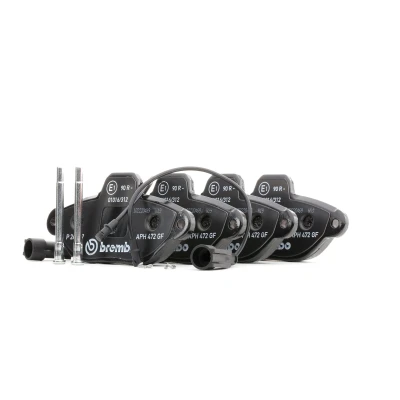 Immagine di BREMBO P 24 147 Kit pastiglie freno con contatto segnalazione usura accessori FIAT: 500 Hatchback, C Cabrio, FORD: KA Hatchback