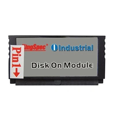 Immagine di Kingspec Modulo DOM SSD 44 pin IDE PATA MLC 2 GB 4 8 16 32 Disk On per PC di rete, gaming (IDE pin, GB)