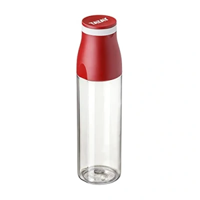 Immagine di TATAY Bottiglia Urban Drink 650 ml, Ermetico, Tritan, Senza BPA, Resistente alla rottura, Non lascia sapore o odore, Lavabile in lavastoviglie e Adatto al microonde. Colore Bordeaux