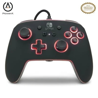 Immagine di PowerA Controller Cablato avanzato Spectra Per Nintendo Switch