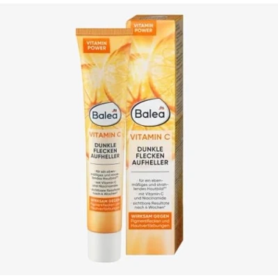 Immagine di Balea Set da 2 pezzi per la cura della pelle: crema viso VITAMIN C Niacinamide macchie scure (50 ml) + le mani asciutte con fattore di protezione solare SPF 10 (75 ml), 125 ml