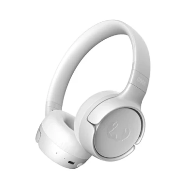 Immagine di Fresh &#039;n Rebel Code Fuse, Cuffie Bluetooth senza fili, sull&#039;orecchio, 30 ore di autonomia, con microfono e assistente vocale, controllo del volume tasti play/pausa, pieghevoli (Ice Grey)