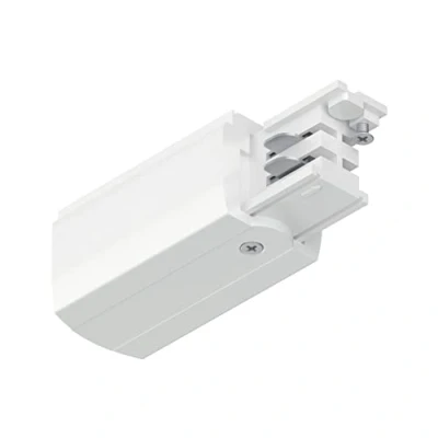Immagine di Paulmann 91361 ProRail3 End Feed Componente per sistema su binario ad alta tensione alimentatore finale Bianco