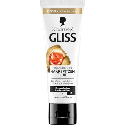 Immagine di Gliss Kur Olio nutriente per capelli (50 ml), fino al 96% in meno di doppie punte e sigillate a lunga durata, appositamente progettato paglia danneggiati