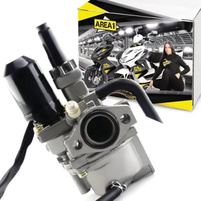 Immagine di Carburatore di ricambio 12 mm compatibile con Looxor 50, Squab Speedake 50 (2 tempi)