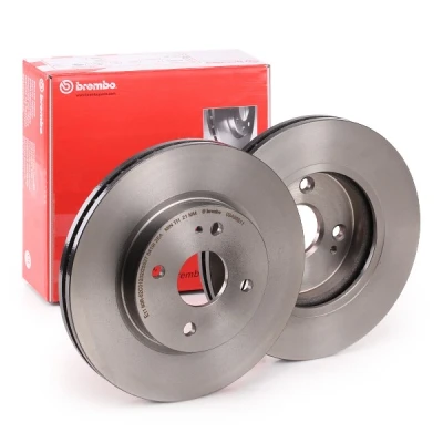 Immagine di Brembo 09.A968.11 Disco Freno con Verniciatura UV (Set di 2) Anteriore