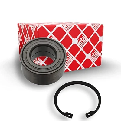 Immagine di FEBI BILSTEIN 14538 Kit Cuscinetto ruota Assale anteriore Sx, Dx con anello sicurezza 82 a sfere obliquo