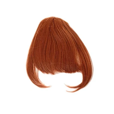 Immagine di WIG ME UP YZF W1030 350 Frangetta a clip Extension Lunghe ciocche sui lati Rosso scuro ramato