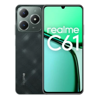Immagine di realme Smartphone C61 6+256 GB,45W SUPERVOOC Charge, Powerful Octa core Chipset, 90Hz Eye Comfort Display, 50MP AI Camera, 5000mAh Massive Battery, Dark Green (no adapter)
