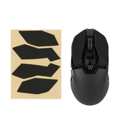 Immagine di kwmobile Nastro Antiscivolo per Mouse da Gioco Compatibile con Logitech G903 / G900 Griptape Facile Applicare e Sottile 0,5 mm nero
