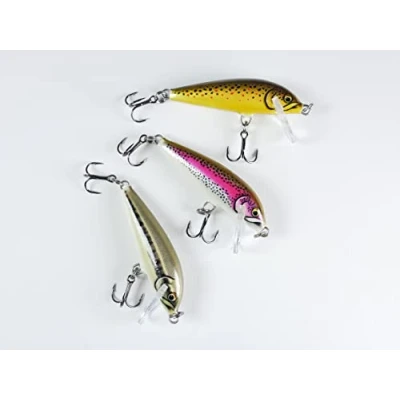 Immagine di Rapala Esca da Pesca Artificiale Spinning Trout Kit CD05 Artistic in Balsa Acqua Dolce Affondante Profondità di Nuoto 0,9 1,8m 5cm / 5g Prodotta Estonia Colore Trota