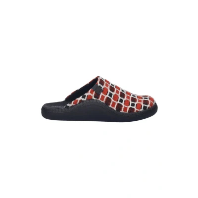 Immagine di Josef Seibel Monaco Pantofole, Donna, Taglia: 37, Rot multi Pelle e tessuto