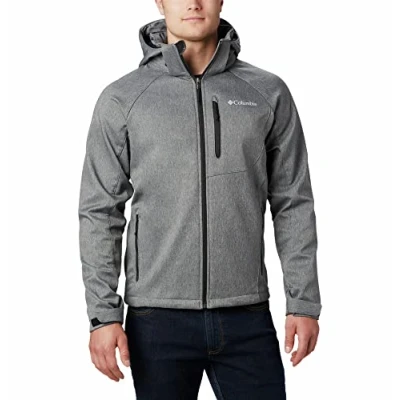 Immagine di Columbia Cascade Ridge Giacca softshell, Uomo, Taglia: Small, Mottled grey