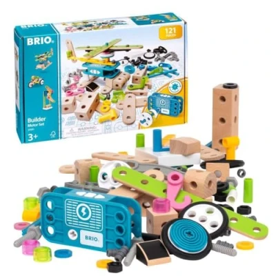 Immagine di BRIO Set a motore Builder, World Ferrovie, Giochi per Bambini, Età Raccomandata 3+ Anni, Compatibile con Tutti i Prodotti