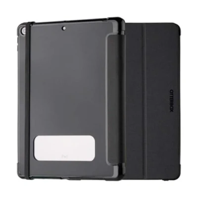 Immagine di Otterbox Cover React Folio Case per iPad 10, 2&#039; (8.ª gen 2020/9.ª 2021), antishock e cadute, sottile, custodia protettiva, testata a norme MIL STD 810G, Nero