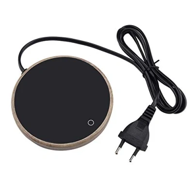 Immagine di Scaldino per Tazza Caffè Calore Bevanda Tappetino Pad Più Caldo Scalda Latte Cacao TèAacqua Minestra Riscaldatoreper Bevande Vassoio Casa Ufficio, EU Plug (EU Plug)