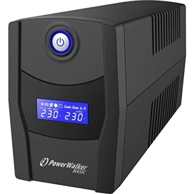 Immagine di PowerWalker VI 1000 STL gruppo di continuità (UPS) VA 2 presa(e) AC A linea interattiva