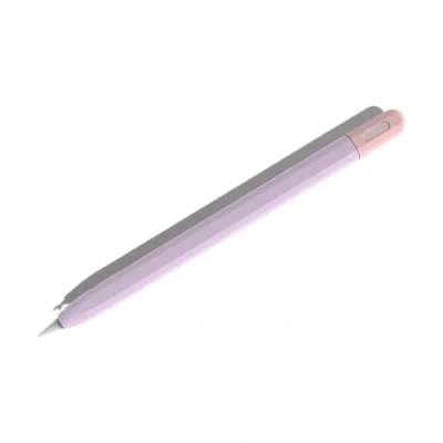 Immagine di QILTON per apple Pencil 3 USB C condensatore penna cavo adattatore colore contrasto custodia in silicone protettiva di terza generazione