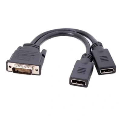 Immagine di CY DMS 59Pin prolunga splitter maschio Displayport da a doppio DP per scheda grafica PC