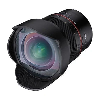 Immagine di Samyang MF 14mm F2.8 Z Nikon obiettivo ultra grandangolare manuale, lunghezza focale fissa 14 mm per fotocamere serie e F, formato completo, APS C