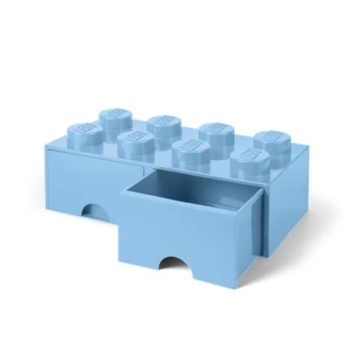 Immagine di LEGO® Storage Box with Drawers Light Blue 50x25x18 cm