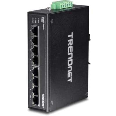 Immagine di TrendNet TI G80 Switch ethernet industriale