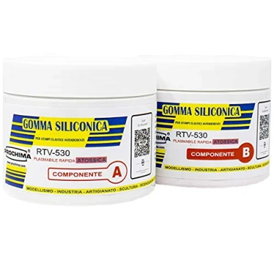 Immagine di PROCHIMA GS737K1 Gomma Siliconiche Rtv 530 A+B, 1 kg
