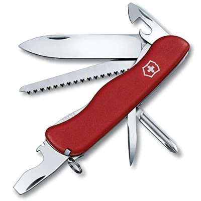 Immagine di Victorinox, Trailmaster, Coltello Svizzero, Originale, Multiuso, Campeggio, 12 Funzioni, Lama, grande, Cacciavite 3 mm, Bloccabile