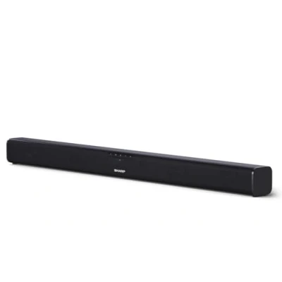 Immagine di Sharp HT SB110 Soundbar Nero Bluetooth®, USB, Fissaggio a parete