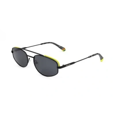 Immagine di Polaroid PLD 6130/s Occhiali, 08a/M9 Black Grey, 55 Unisex Adulto