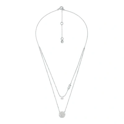 Immagine di Michael Kors Brilliance Necklace Collana silvercoloured, Donna, Taglia: One Size, Silver coloured
