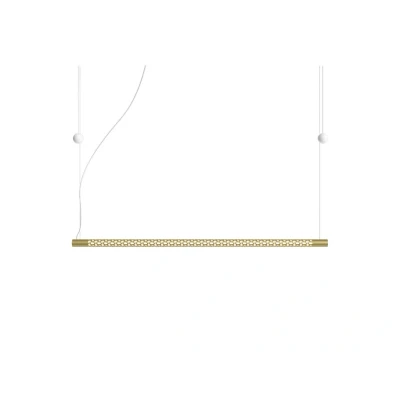 Immagine di Rotaliana Squiggle H8 LED a sospensione oro 140cm