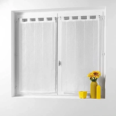 Immagine di Douceur d&#039;Intérieur 1626492 Coppia, Poliestere, Bianco, 2 x 45 160 CM