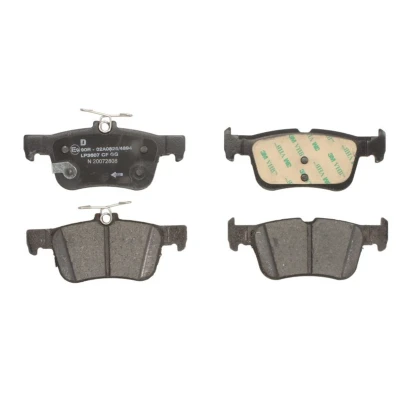 Immagine di DELPHI LP3607 Kit pastiglie freno con segnalatore acustico usura lamierino anticigolío senza accessori FORD: Focus Mk4 Hatchback
