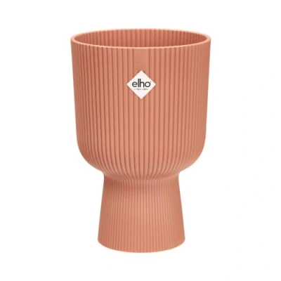 Immagine di Elho Vibes Fold Coupe 14 Vaso per Interno Ø 13.9 x H 21 cm Rosa/Delicate Pink