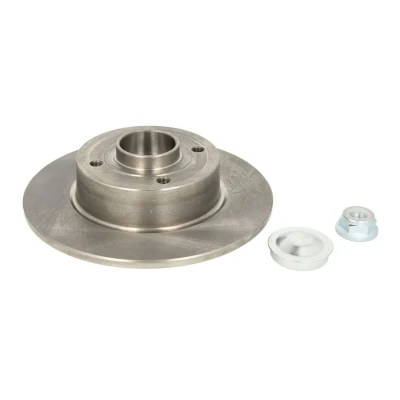 Immagine di ABE C4R039ABE Disco freno Assale posteriore 240 8 4 pieno con dado, anello sensore ABS, calotta/coperchio, kit cuscinetto ruota