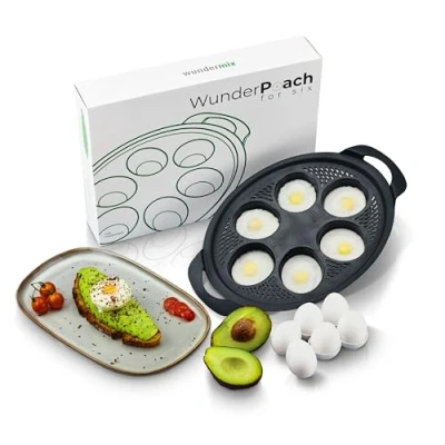 Immagine di Wundermix WunderPoach® for six Inserto per pochierino Bimby uova in camicia Bollitore Accessori Cuocere 6