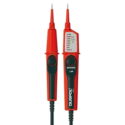 Immagine di Benning DUSPOL expert Tester di tensione a due poli CAT III 1000 V, IV 600 V LED, Vibrazione, Acustico