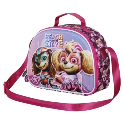 Immagine di Karactermania PAW Patrol Mighty 3D Lunch Borsa a tracolla per bambini, Taglia: One Size, Rosa