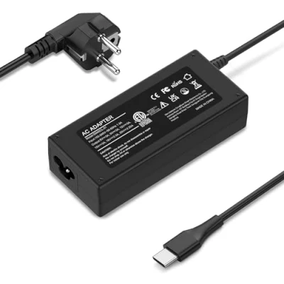 Immagine di Caricatore USB C 45W Computer Portatile per HP Chromebook 14 X360 ca051wm ca052wm ca091wm,Spectre X360, Dell, Asus, Samsung,Tipo Alimentatore