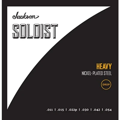 Immagine di Jackson Soloist Strings, Drop Heavy .011 .054